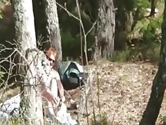 Follar y pelirroja cachonda suizo esposa tira al aire libre